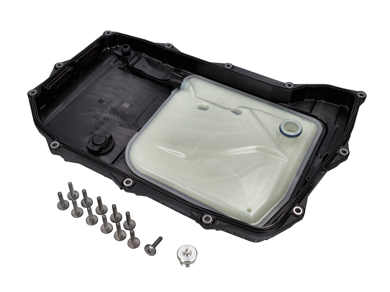 Transmission oil sump with seal. Porsche 9YA Cayenne - PAB39800901, PAB398009