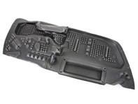 Inner door membrane seal. Porsche 996 / 986 Boxster - 99654207504, 99654207604, 996.542.075.04, 996.542.076.04
