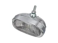 Fog lamp, Clear. Porsche 356 / 911 / 912 60-68 - 64463120100, PCG63120100 - JG.201.00, 1695200102