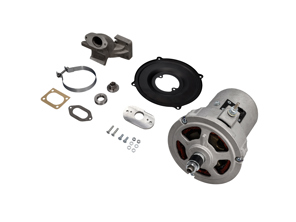 Conversion kit 6v dynamo to 12v with high output 100 amp alternator. Porsche 356A / 356C T5 - 61660310201 - PRS152