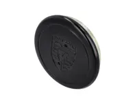 Wheel cap 'Fuchs' Black metal embossed crest For Porsche - 91136103228, 911 361 032 28