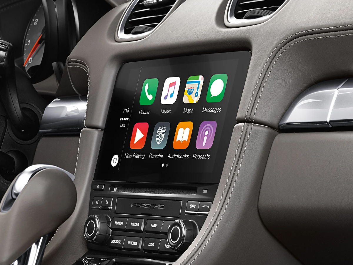 Porsche 718 Boxster Cayman Retrofit kit APPLE CARPLAY 98204490007