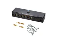 Fuse Rack Ceramic 10-Pole. Porsche 911 1974-89 - 91161208602, 91161208601 - 911808-024