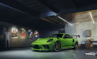 Manthey Performance Aerokit. Porsche 991.2 GT3 RS with GT3 RS Wheel Set - 99151226598G2X, 99151226599A3G