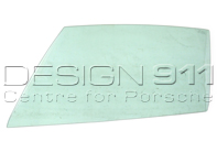 Door window glass, Green Tint. Porsche 911 68-89 / 964 COUPE - 90154210235, 90154210135