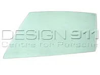 Door window glass, Green Tint. Porsche 911 68-89 / 964 COUPE - 90154210235, 90154210135