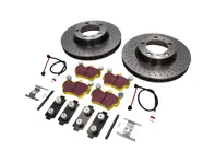 Brake Disc Package Sport EBC Brake Pads Porsche 997 C4S 3.8L - DP42029R, 99635140X01BRE, 95535296000, 99635108802, 99761267701, 99735193905, 99735193906, 99735193908, 99735193907, 1663100877, 1663100887, 99635140500, 99635140501, 99635140502, 99635140600, 99635140601, 99635140602, 09C88011, 1163750210, 9963510880, 99761267700, 99661234700, 99761267790, 99761267791, 99761234700