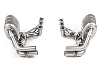 Akrapovic Evolution header set (Titanium). Porsche 991.2 GT3 RS / Speedster  2019>> with OPF/GPF filter - 9GT254400B, 9GT254400E, 9GT254450B, 9GT254450E