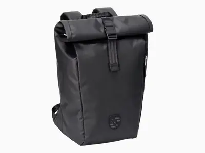 Black Backpack With 'Speedster' Logo