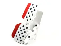 Rennline REV4 4PC Pedal Set Rubber Grip. Porsche 987 / 997 Manual cars - A14.3P6059, A143P6059