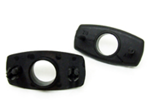 Targa top handle rosette, Set of 2. Porsche 911 70-85 - 90156529945 - URO-010934, 1688000200