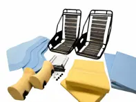 Seat Frame and Foam Kit with Headrest for Standard 3-Point Belts Hockenheim. Porsche 914