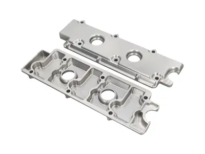 Camshaft Engine Cover - Upper Alloy in Silver Porsche 911 1968-89 / 965 - 90110511503, 90110511511