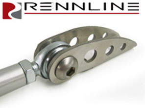 Rennline Strut tower brace - 2 point. Porsche 911/912/930 - S16090, S16090BLACK, SB6090