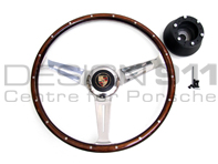 Wood Steering Wheel Porsche 911/ 912 / 356B / 356C 380mm - 90134708911