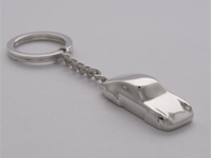 Jubilee (1993) solid silver & silver plated keyring