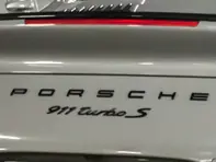 'PORSCHE 911 TURBO S' Black Rear Badge for Porsche 991.2 - 99104480385041