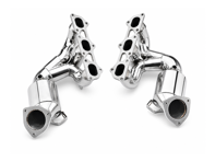 Exhaust Manifolds with 300-CPSI Catalytic Converters, DesignTek. Porsche 718 Cayman GT4 RS 2023 - 0PB254450C, 0PB254400C - 64-603S