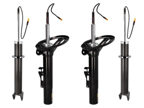 Front and Rear shock absorber package, SET OF 4. Porsche 997.1 / 997.2 C4 / C4S with PASM 2005-12 - 99734304715, 99734304815, 99734304708, 99734304824, 99734304710, 99734304714, 99734304814, 99734304822, 99734304722, 99734304724, 99734304726, 22-147561, 99734304826, 22-147554, 99734304808, 99734304810, 99734304841, 99734304741