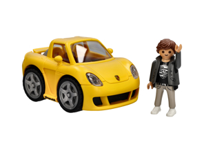 PLAYMOBIL Porsche Carrera GT, Yellow. - WAP0400160TCGT