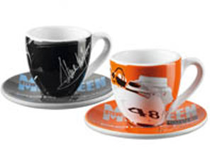 Porsche Espresso cups, set of 2  Steve McQueen - limited edition - WAP0500450F
