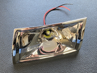 Horn grill side light set. Porsche 911/912 69-73 - 90155943103, 90155943203, 91155943103, 91155943203, 1684500376, 1684500386