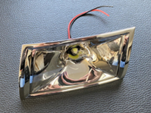 Horn grill side light set. Porsche 911/912 69-73 - 90155943103, 90155943203, 91155943103, 91155943203, 1684500376, 1684500386