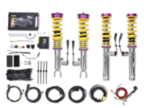 KW dynamic damping control with ecu coilover kit. Porsche 997 carrera 2 / carrera 2s coupe - 39071001