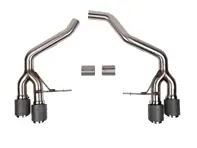 Rear Sports Exhaust Resonated. Porsche 95B.2 / 95B.3 Macan 2.0ltr - 95B253611JY, 95B253601MY, PAC253611, 95B253612DY, 95B253601CY, 95B253601JY, 95B253600BY, 95B253600JY - FS.POR.19MCN2L.RMBPB, FS.POR.19MCN2L.RMBPCF, FS.POR.19MCN2L.RMBPP, FS.POR.19MCN2L.RMBPTI