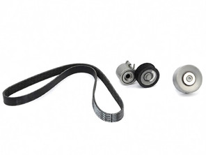 Belt tensioner roller & belt kit Porsche 958 Cayenne / 970 Panamera V6 HYBRID 95810236111 - 95810236111, 95810211801, 95810225100 - 529024510