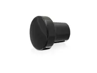 Button for luggage compartment, Black. Porsche 356 All - 64455281100
