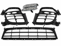 Front Bumper Inserts and Lights for 997505997028 GT2 lOOK