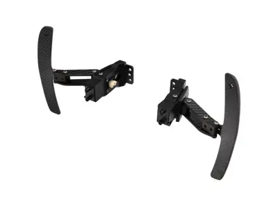 Magnetic PDK carbon fibre paddle shifter set for Sport Design Steering Wheel. Porsche 991 / 718 / 958.2 Cayenne . 95B.1 Macan - 95B998540A