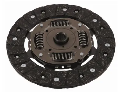 Clutch friction plate. Porsche 924 2.0L 1976-85 SACHS - 047141031, 047141031B, 047141031C, 1878 634 160 - 1878 634 160