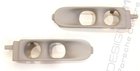 thumbnail image 2 of STC Porsche 911 993 RS Front Bumper Air Ducts - Replaces Fog Lights, New Pair 2 of 5