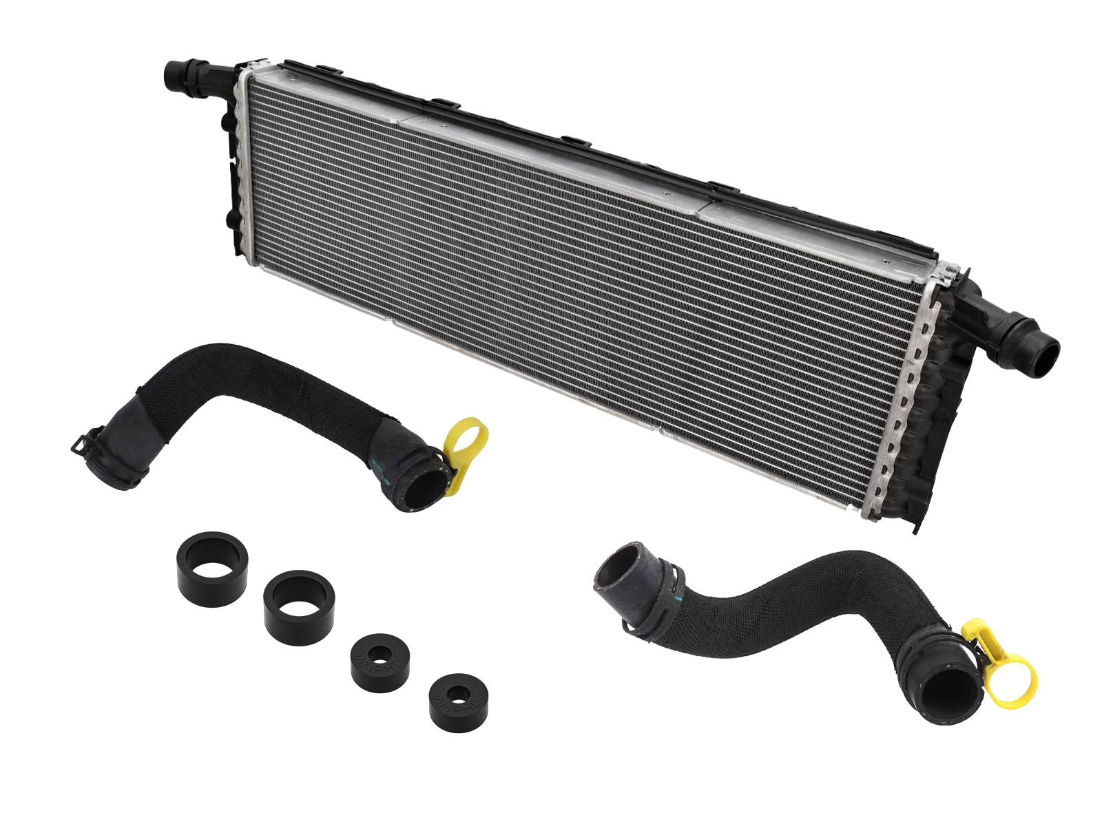 Radiator and pipes replacement kit for Porsche 991.1 Turbo / 991.2 Turbo - 99110613801, 99110613802, 99110664801, 99110664901, 99110653701, 99110653802