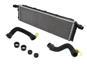 Radiator and pipes replacement kit for Porsche 991.1 Turbo / 991.2 Turbo - 99110613801, 99110613802, 99110664801, 99110664901, 99110653701, 99110653802