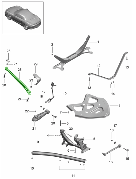 control-arm-lower-rear-porsche-718-boxster-cayman-982501401 - 982501401 ...