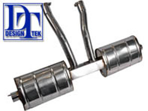 Exhaust Muffler / Silencer Rear box DesignTek for Porsche Cayenne S 4.5L
