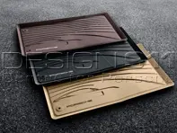 Rubber interior floor mats. Porsche 971 Panamera RHD - Right hand drive - 971044800C1E0, 971044800C3G0, 971044800C4H0