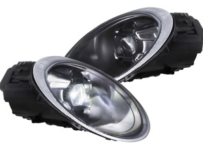 Headlamp Dual Projector Halogen 992 style lights Porsche 997.1 & 997.2 RHD - 99763115713, 99763115813