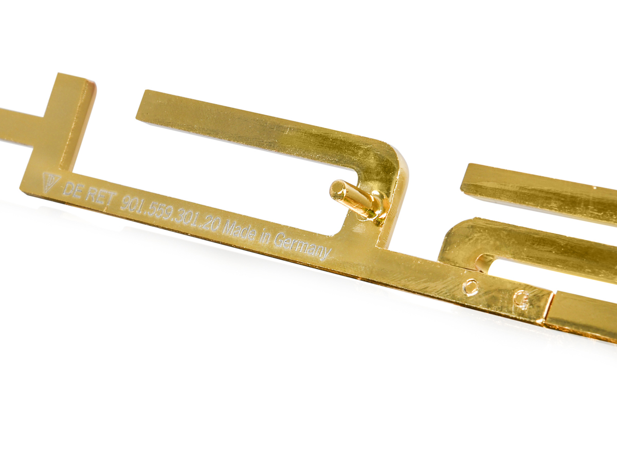 Porsche 911 65-67 PORSCHE logo Gold 90155930120 - 90155930120 | Design 911