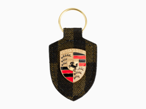 Limited Edition Crest Key Ring with Pascha Fabric - 911 Spirit 70 - WAP0503580RPHK