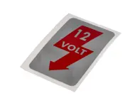 Sticker '12 Volt'. Porsche 356 - PCG70183300 - 356234-25