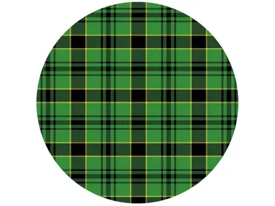 SOLM (Sublime) polyviscose tartan fabric, inspiration: Lamborghini *SAMPLE*