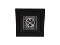 Handmade 1:8 Scale Fuchs 15' Wheel Model – Silver - Hand Assembled & Box Framed - 90136101204, 91136102000, 91136101690 - BF WH FUCHS 15