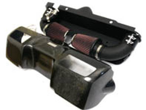 Air Induction Kit System with Carbon Cover. Porsche 997 Turbo - AP997TT110, AP-997TT-110