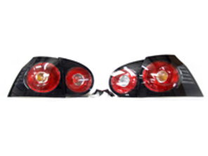 Rear Indicator Units Red & Clear GTI LOOK VW GOLF MK5 (PAIR) - 2214290, 0002214290