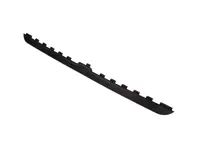 Spoiler For Front Bumper, Satin Black. Porsche 997.1 Carrera MKI 2005-08 - 9975055570001C