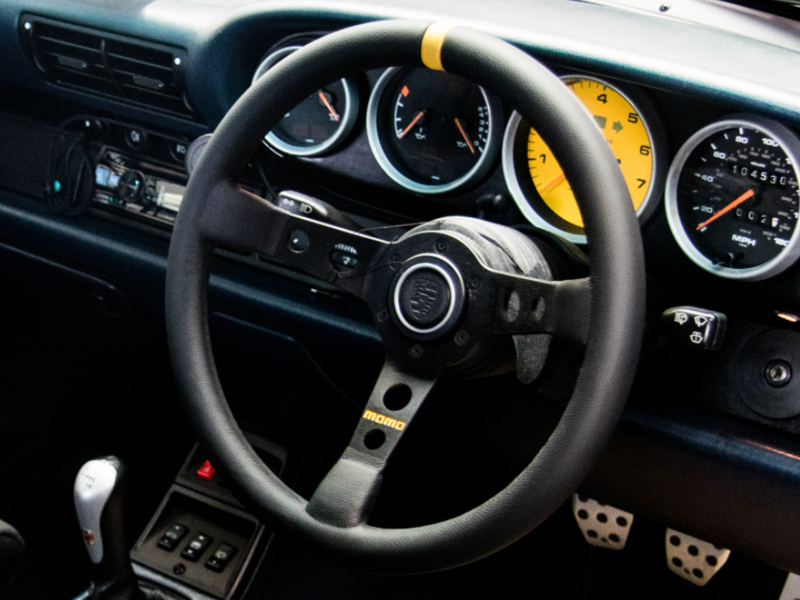 M11111811312L Momo MOD.07 Steering Wheel Black Leather